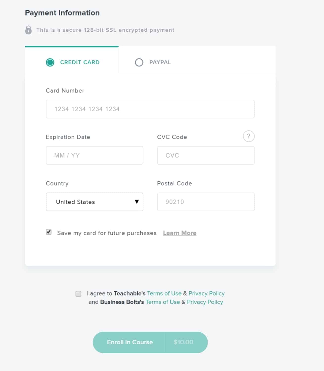 https://coursemethod.com/wp-content/uploads/2018/09/teachable-checkout-page-2.jpeg
