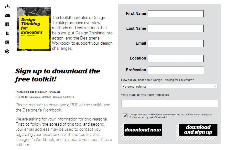 Toolkit lead magnet example