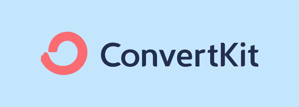 Logo of convertkit email marketing tool.