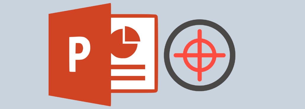 Screenshot with PowerPoint icon and border/target icon.