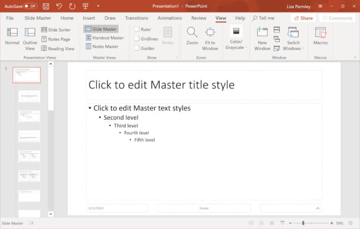 How to Create a Master Slide in PowerPoint | Course Method
