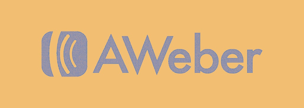 Logo for aweber email marketing tools.