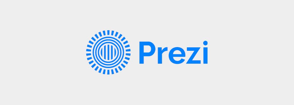 Screenshot of Prezi