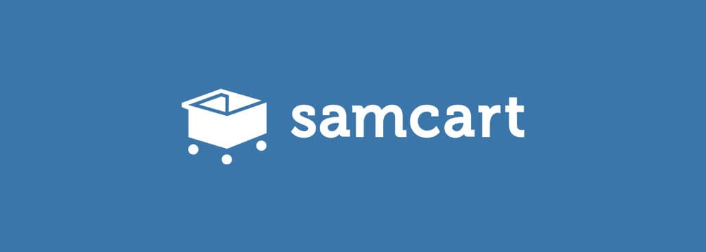 Logo for samcart.