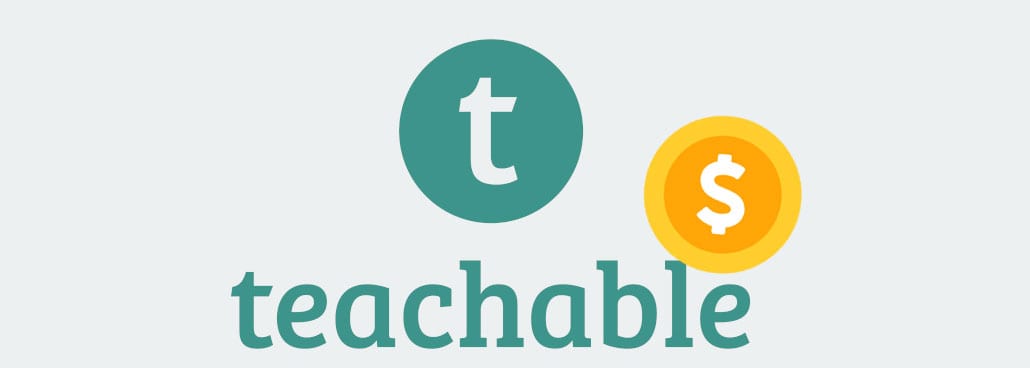 Logo of Teachable with dollar sign symbol.