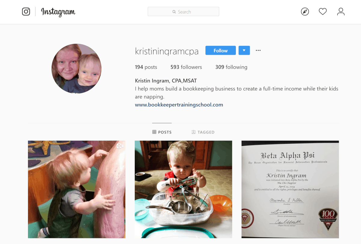 Kristin Ingram Instagram