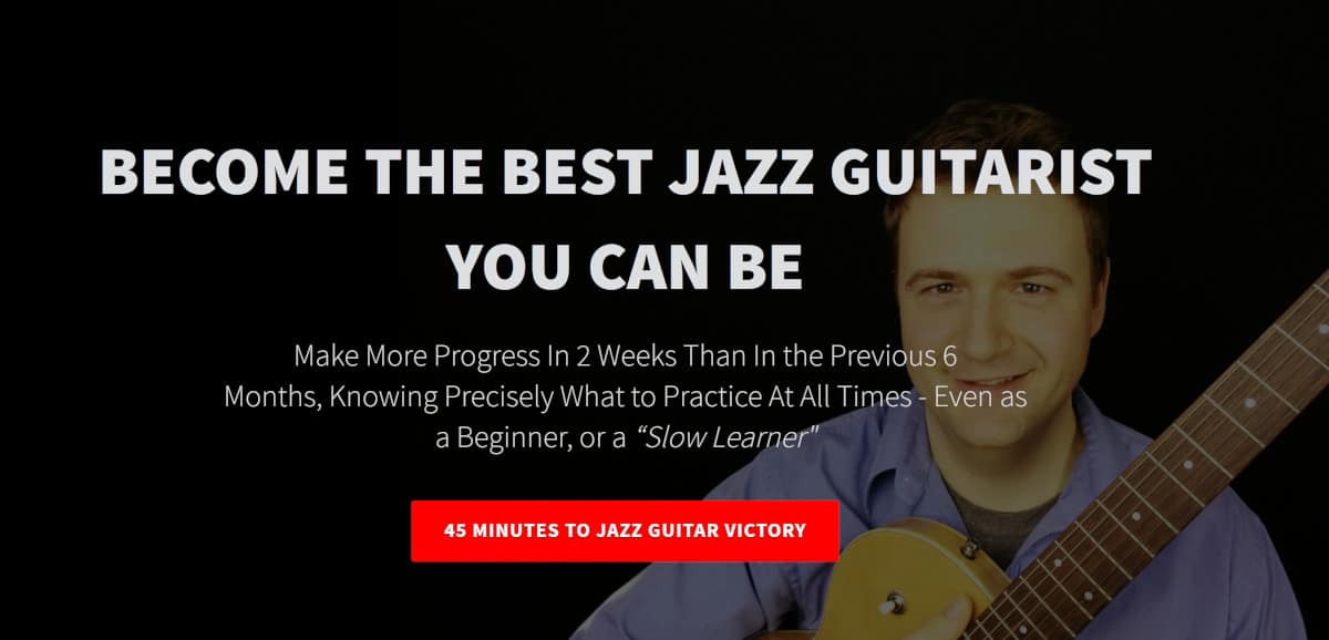 Jazz Guitar Lessons Homepage