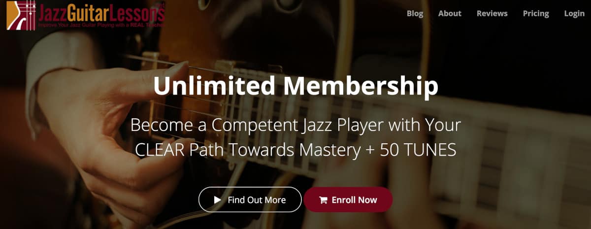 Jazz Guitar Lessons Membership