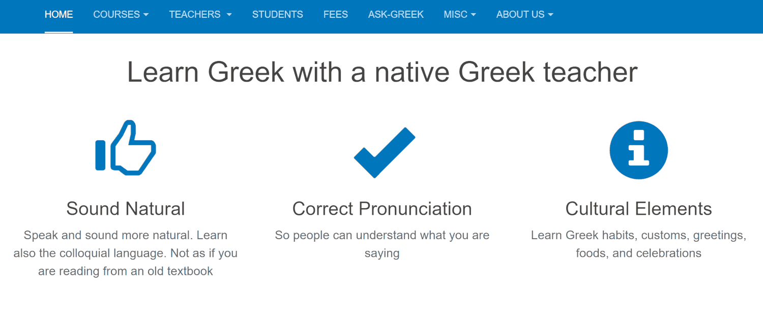 Learn-greek-online.com Benefits