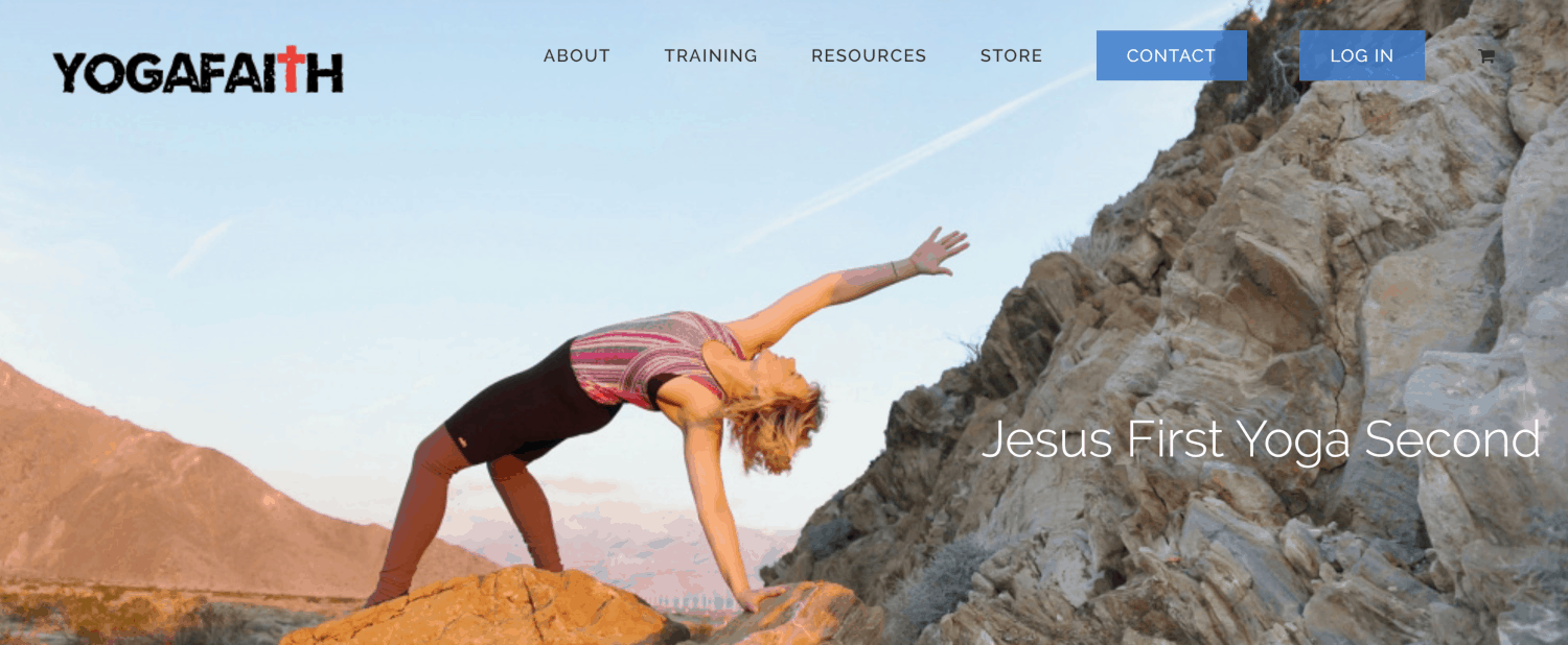 YogaFaith Homepage