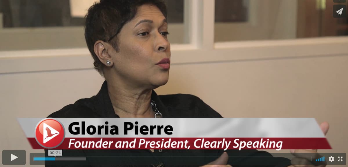 Gloria Pierre Speaking