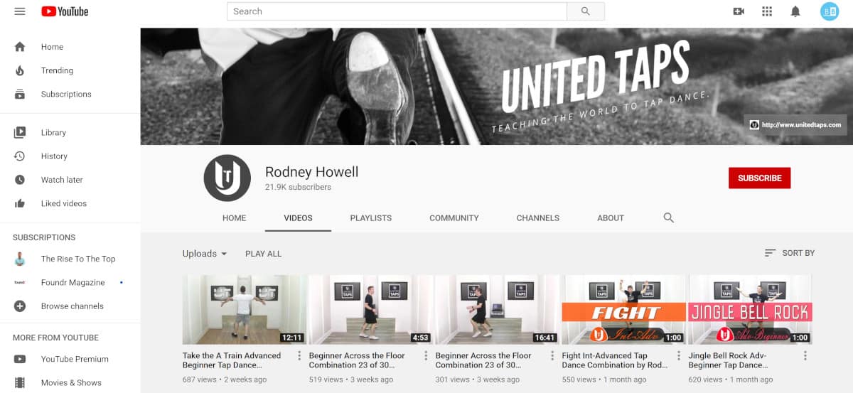 United Taps YouTube Channel