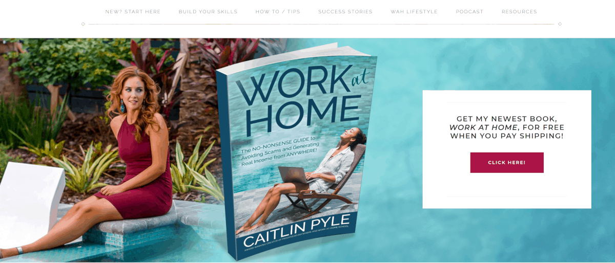 Caitlin Pyle work from home