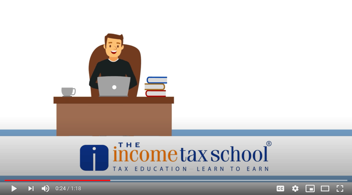 theincometaxschool.com video sample