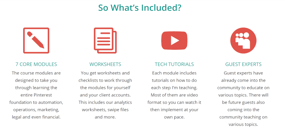 heatherfarris.com what's included in training