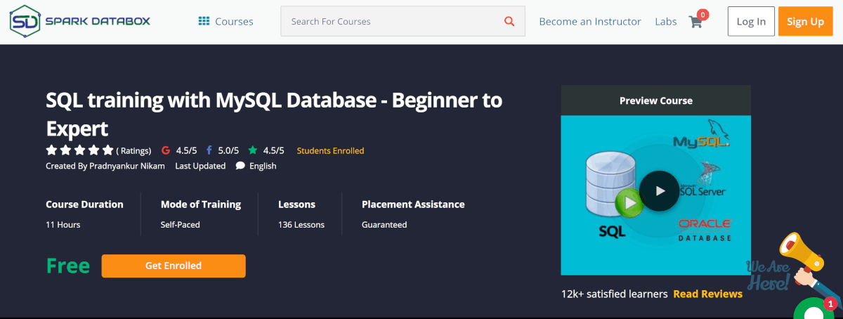 sparkdatabox.com course example