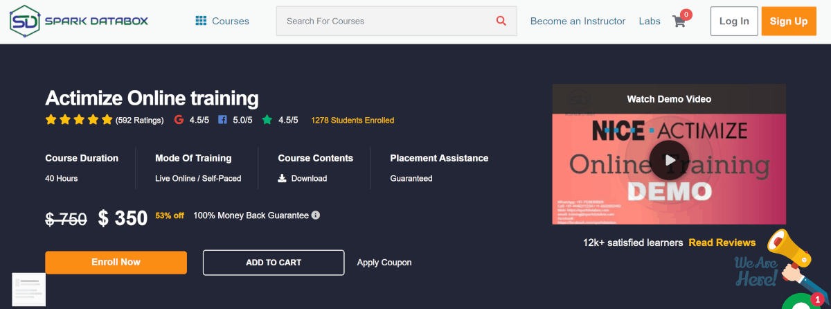 sparkdatabox.com programming course