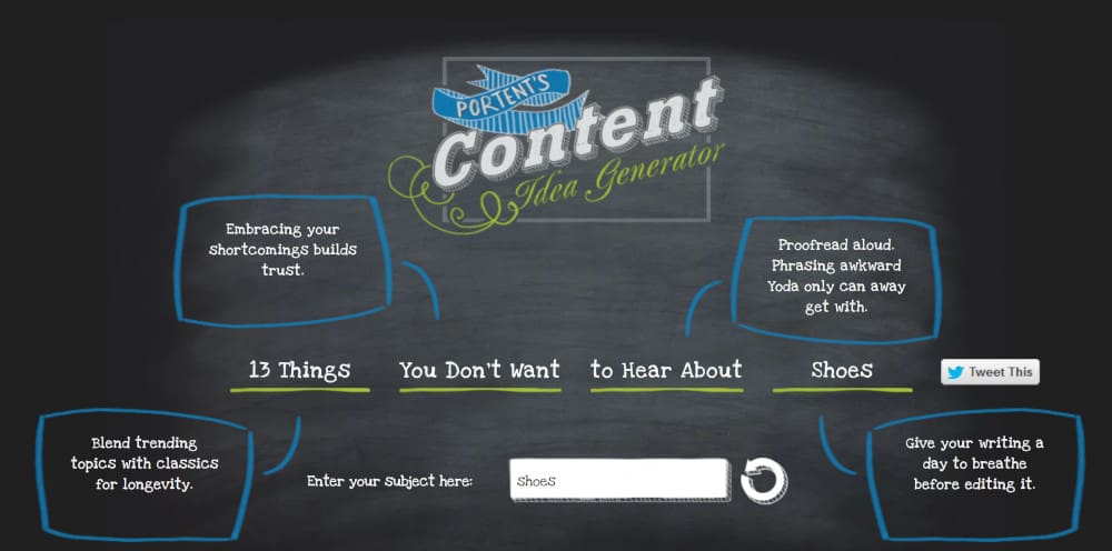 portents content idea generator