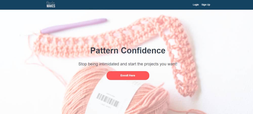 ameliamakes.com pattern confidence