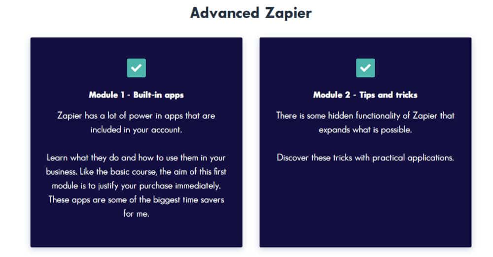 Jimmy Rose zapier master modules