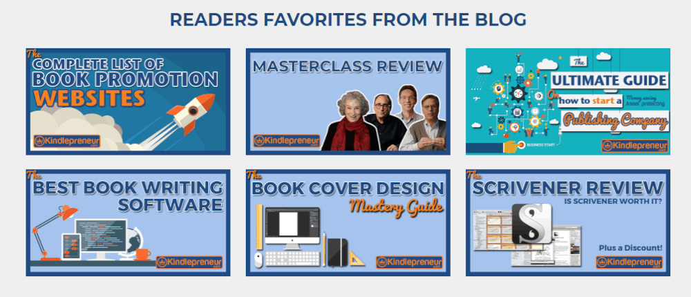 kindlepreneur.com blog favorites