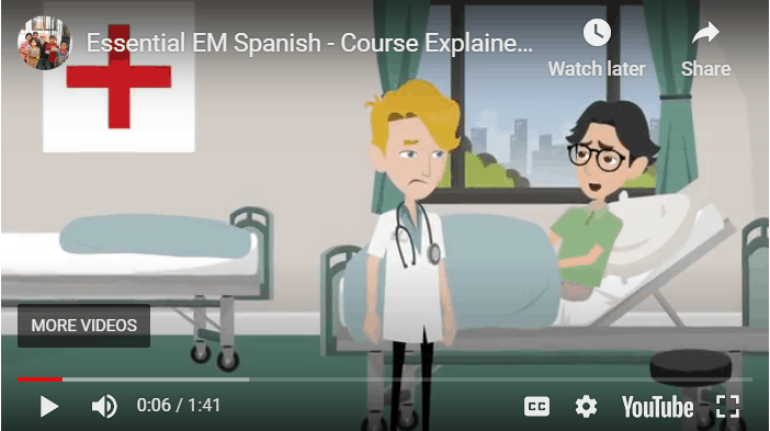 Benjamin Tanner Spanish course video