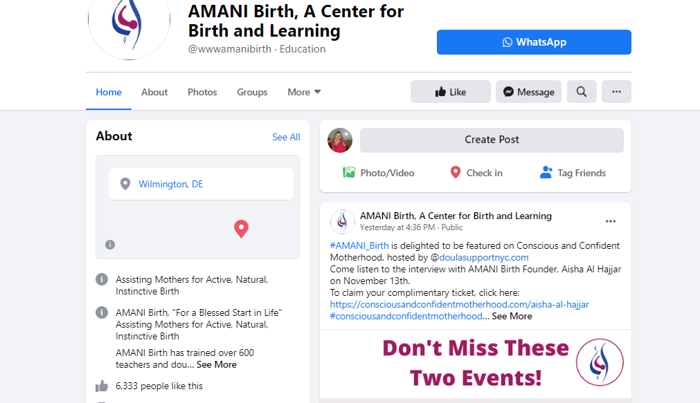 amanibirth.online course sample