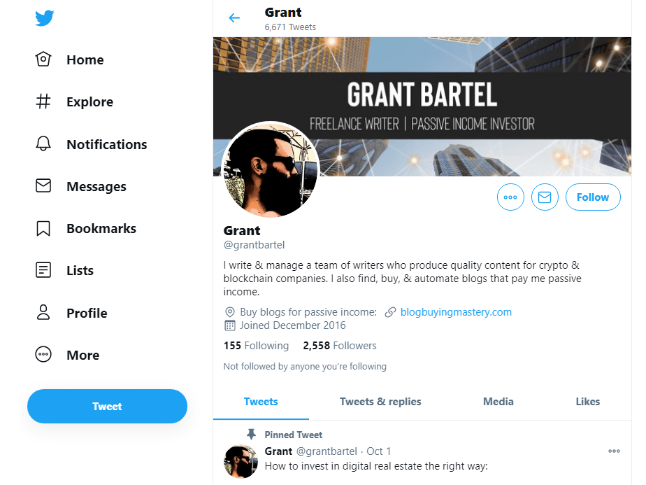 Grant Bartel twitter