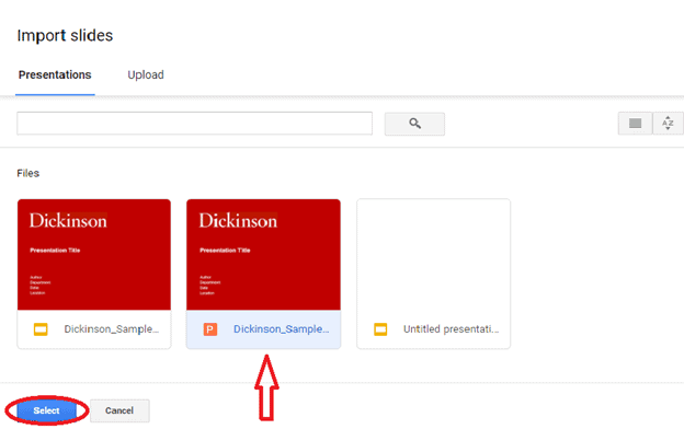 Convert PowerPoint to Google Slides