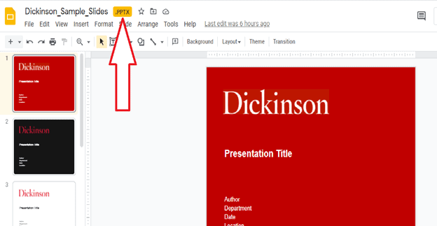 Convert PowerPoint to Google Slides