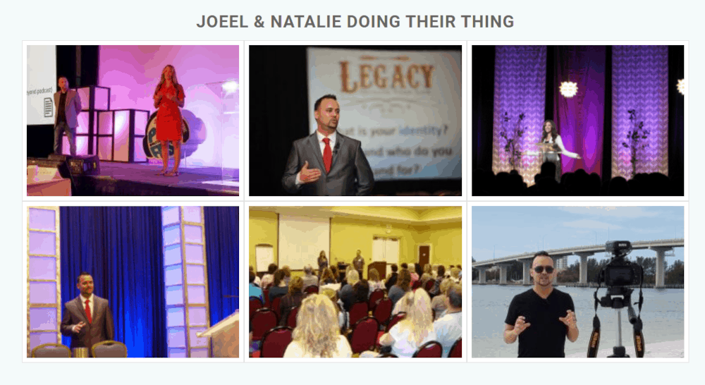 Joeel and Natalie Rivera's site