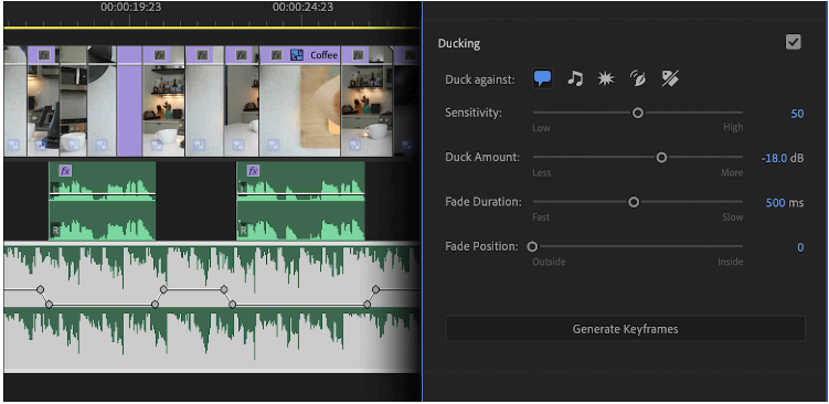 Screenshot of Adobe Premiere Pro