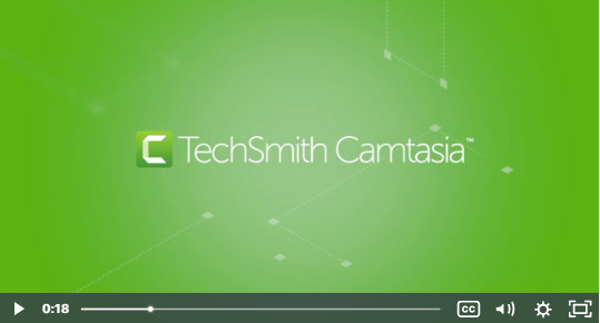 Screenshot of camtasia video walkthrough