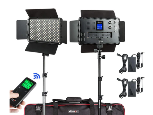 An image of a VILTROX lighting kit.