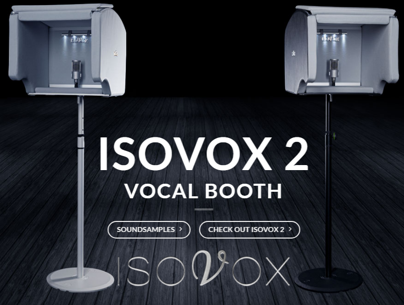 Isovox vocal booth.